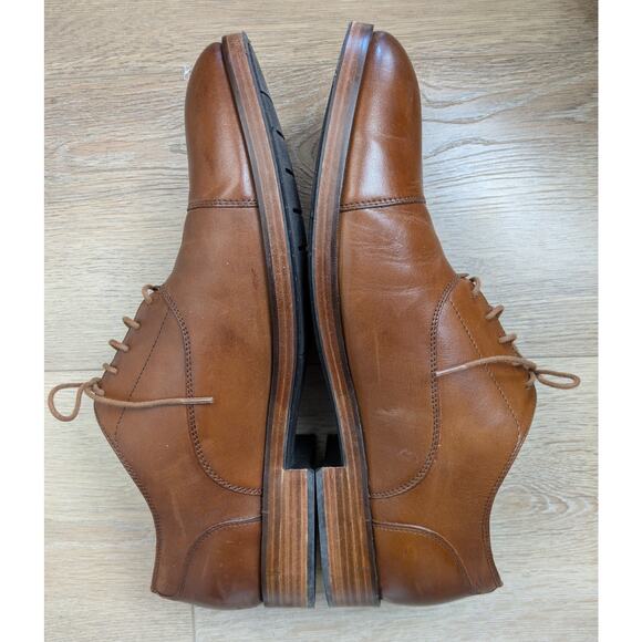 Cole Haan Grand OS Oxford Shoes Mens 13 M Brown Leather Cap Toe Dress Classic main image 4